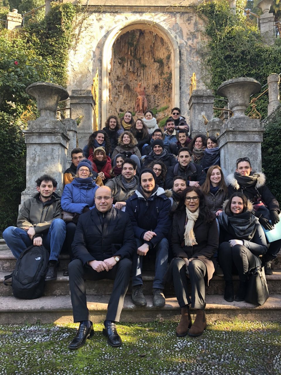 Parco Villa Rocca: la visita degli studenti di Architettura