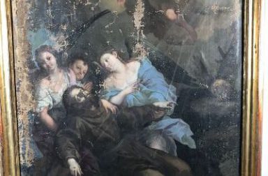 Regione: San Francesco d’Assisi, il restauro del dipinto