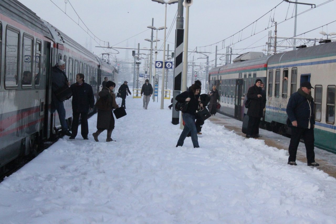 Treni, nuovo piano per affrontare gelo e neve