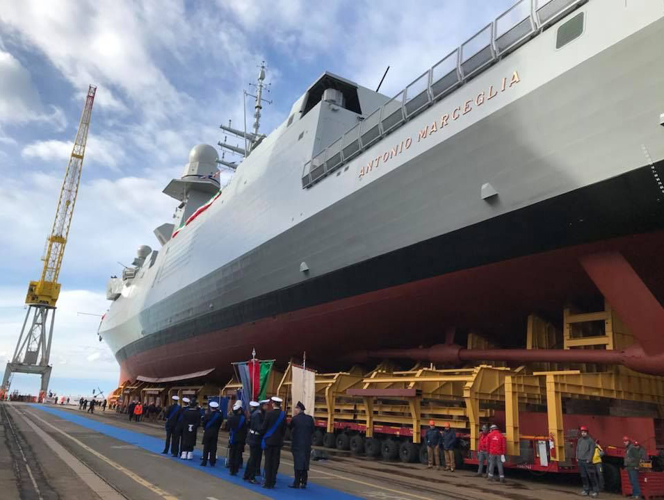 Oggi alla Fincantieri di Riva il varo della “Antonio Marceglia”