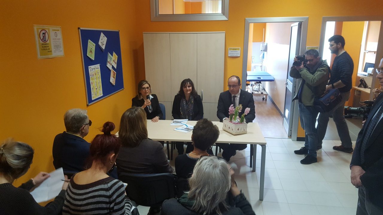 Sonia Viale all’inaugurazione dei nuovi locali della Asl 4
