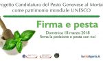 Anche Lavagna candida il pesto al mortaio come patrimonio dell’Unesco