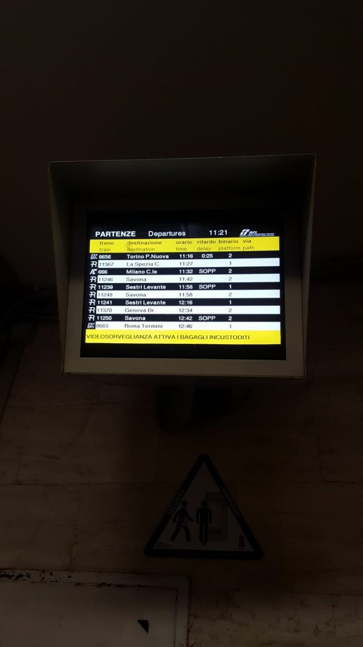 Oggi in circolazione solo la metà dei treni regionali