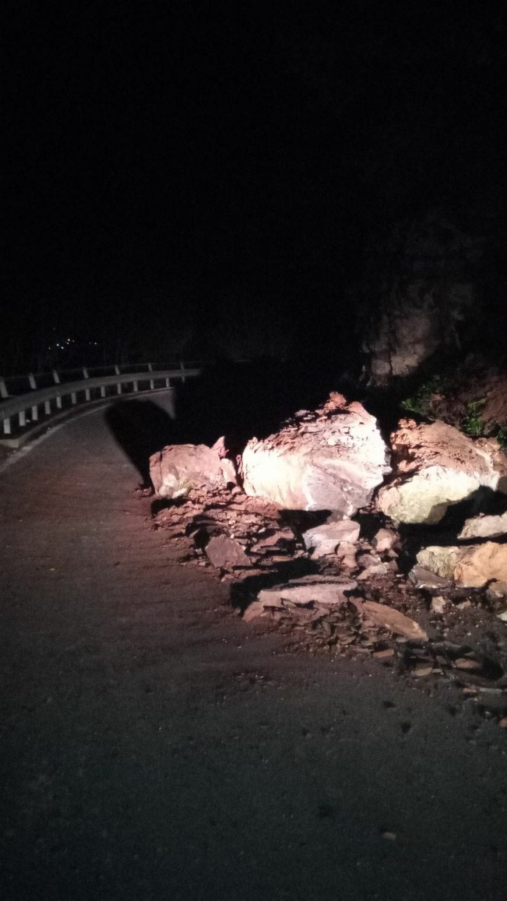 Frana di Capreno, riaperta la strada provinciale