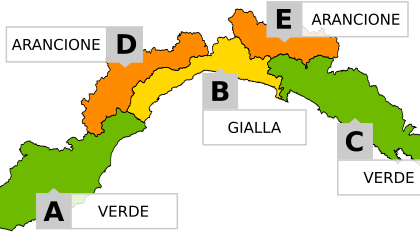 Allerta meteo per neve prolungata sino alle 18