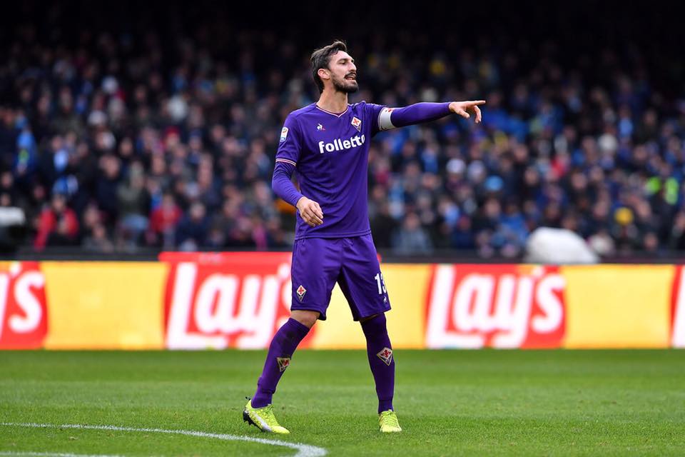 Muore il capitano della Fiorentina, le condoglianze anche dell’Entella