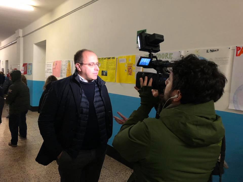 A Chiavari gli elettori più anziani, arrivano le telecamere di La7