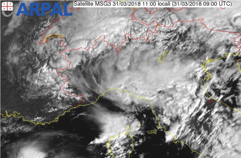 Previsioni Arpal: Pasqua soleggiata, ma attenzione alle mareggiate