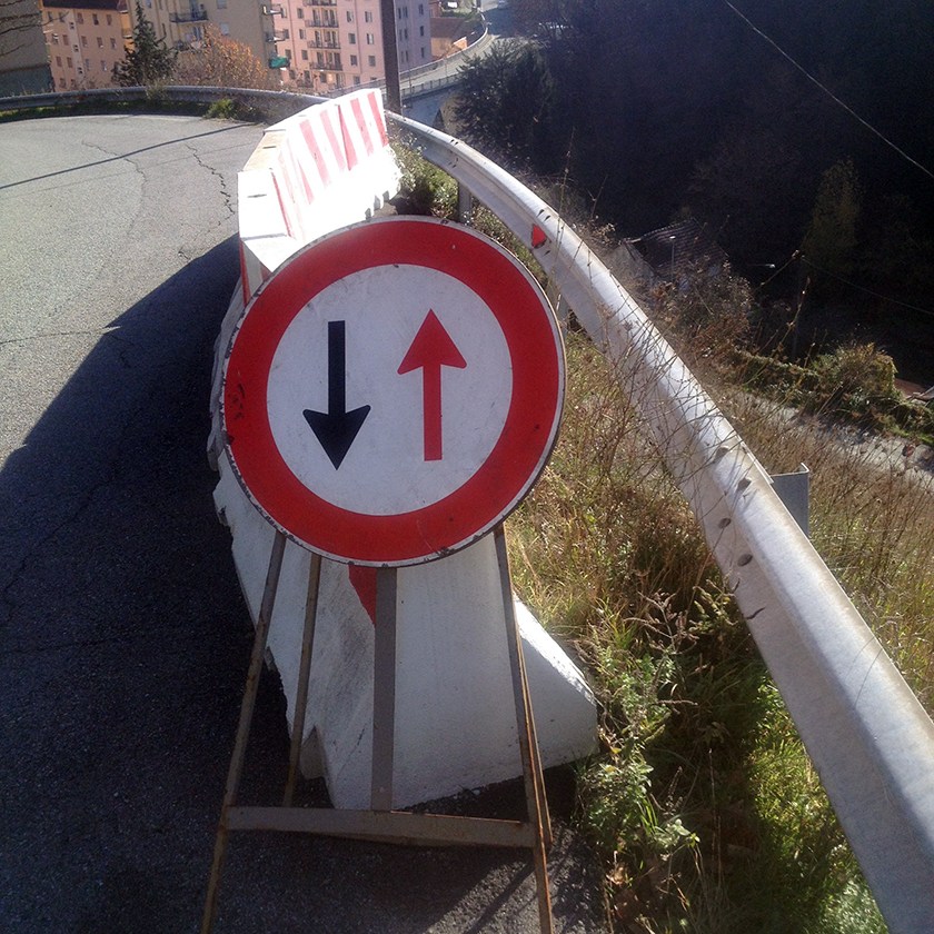 Lavori lungo la SP86 di Caselle e la SSPP586 della Val d’Aveto