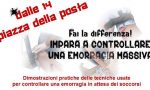 Stop The Bleed Day: a Moneglia dimostrazioni pratiche della Croce Azzurra