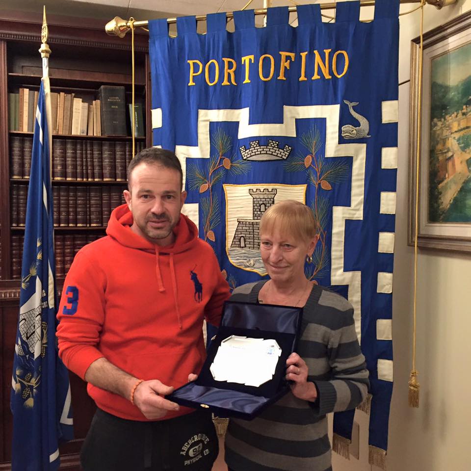 42 anni di servizio, ora la pensione: festa in Comune a Portofino