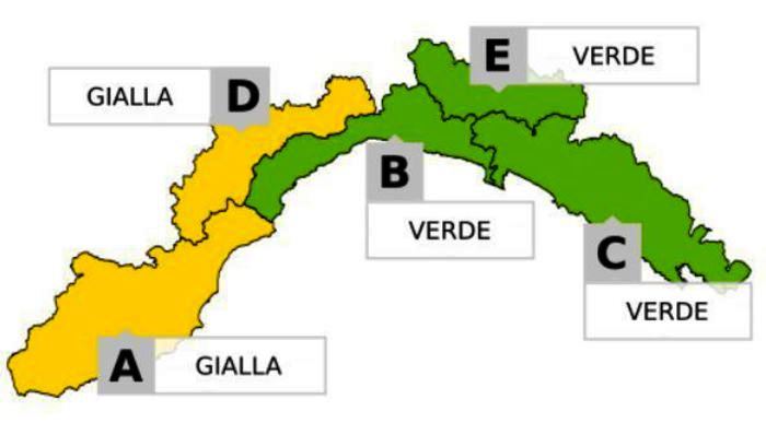 Nessun allerta nel levante ligure