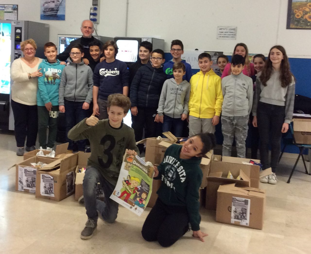 Piccoli volontari crescono