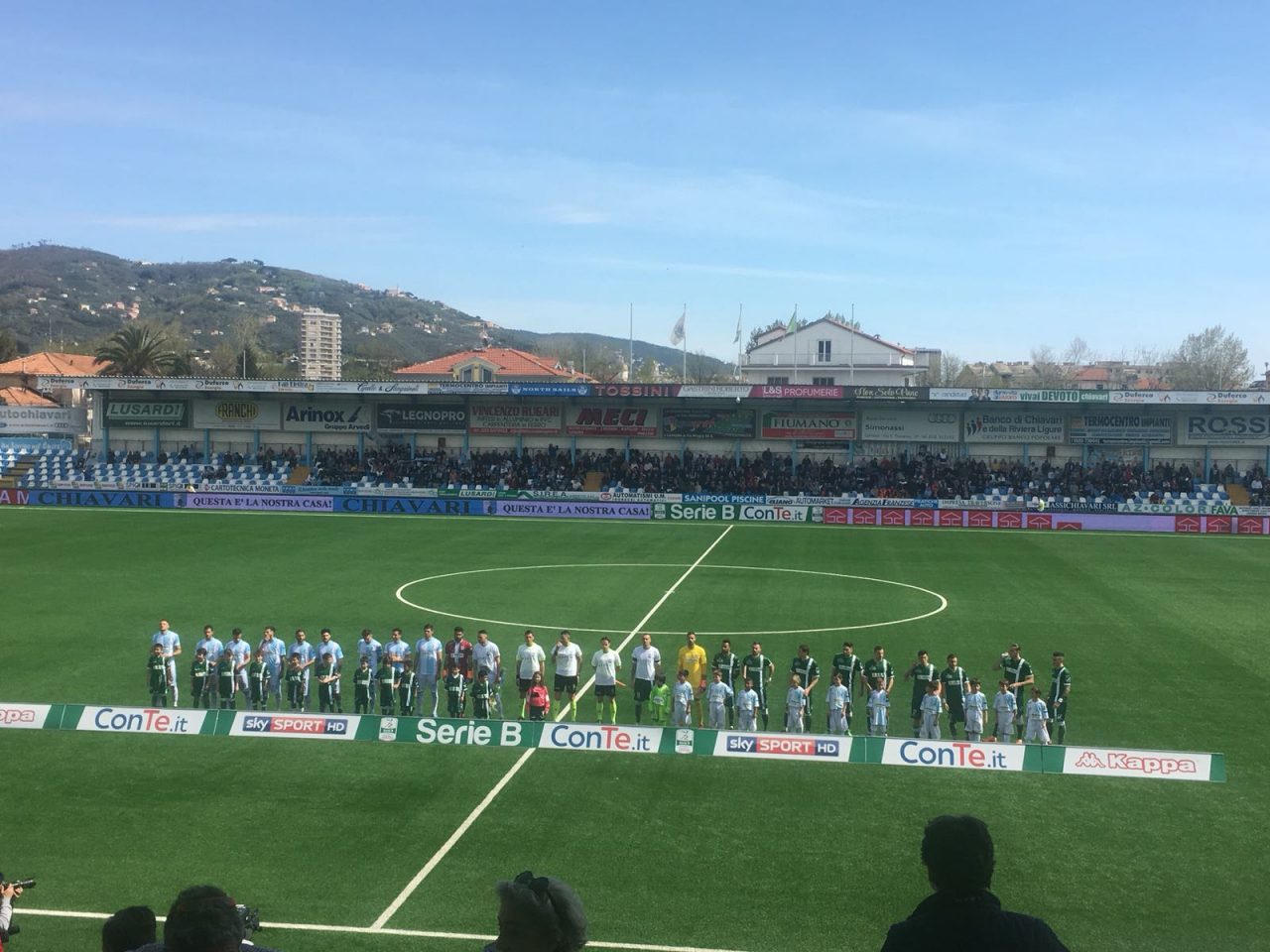 L’Entella conquista un punto contro l’Avellino