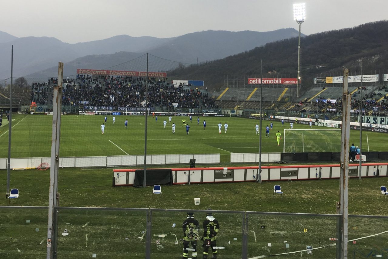 L’Entella strappa un punto al Rigamonti di Brescia