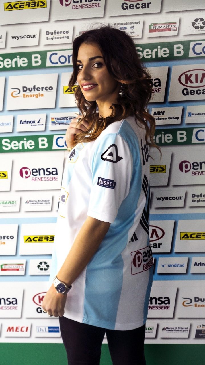 Federica Ferraro – Una blogger chiavarese testimonial di “Entella Inside”