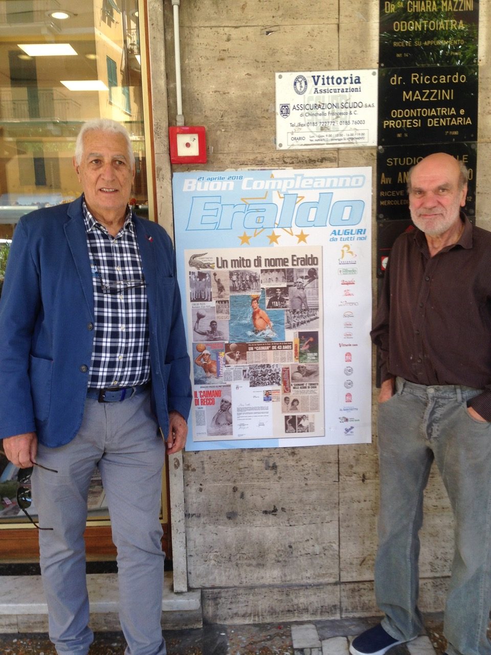 80 anni per “Il Caimano”, a Recco lo festeggia anche il Consorzio della Focaccia