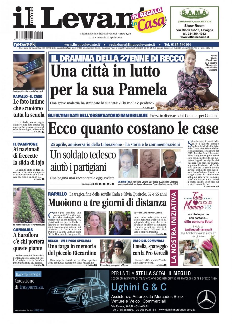 Inchieste, approfondimenti e interviste su Il Nuovo Levante da oggi in edicola