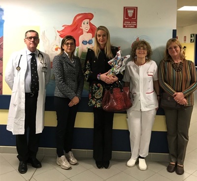 La senatrice Pucciarelli visita l’ospedale di Lavagna