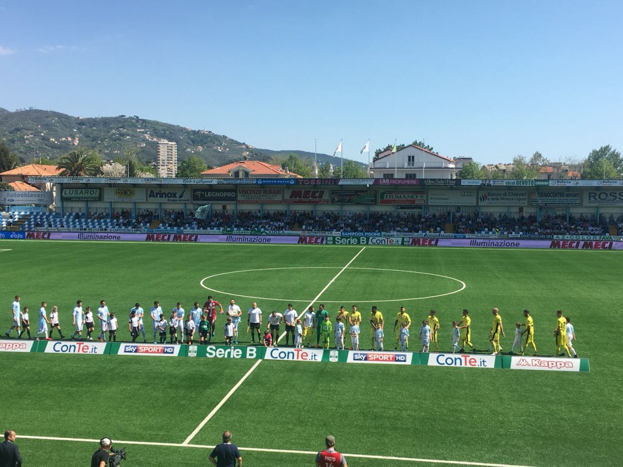 L’Entella affronta la Salernitana