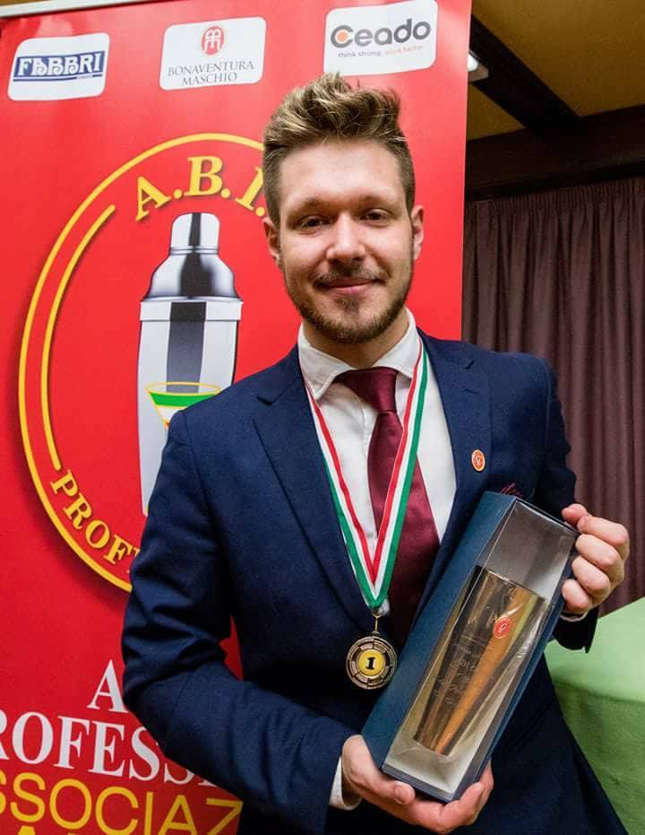 È quello del rapallese Erwan il cocktail migliore d’Italia