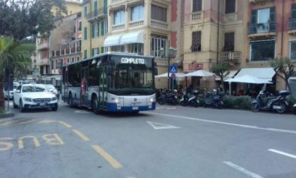 Chiusura di corso Assereto a Rapallo, modifiche ai percorsi dei bus