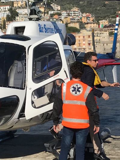 “Pasqua in volo”: in elicottero sui cieli di Rapallo
