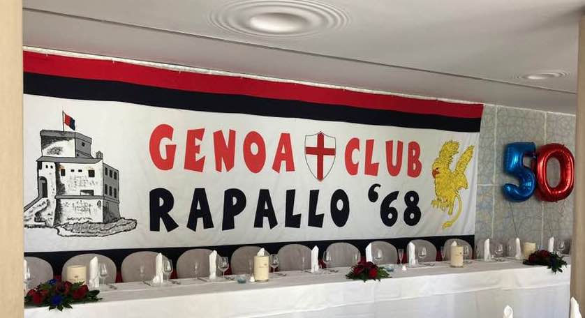 Il Genoa Club Rapallo festeggia 50 anni