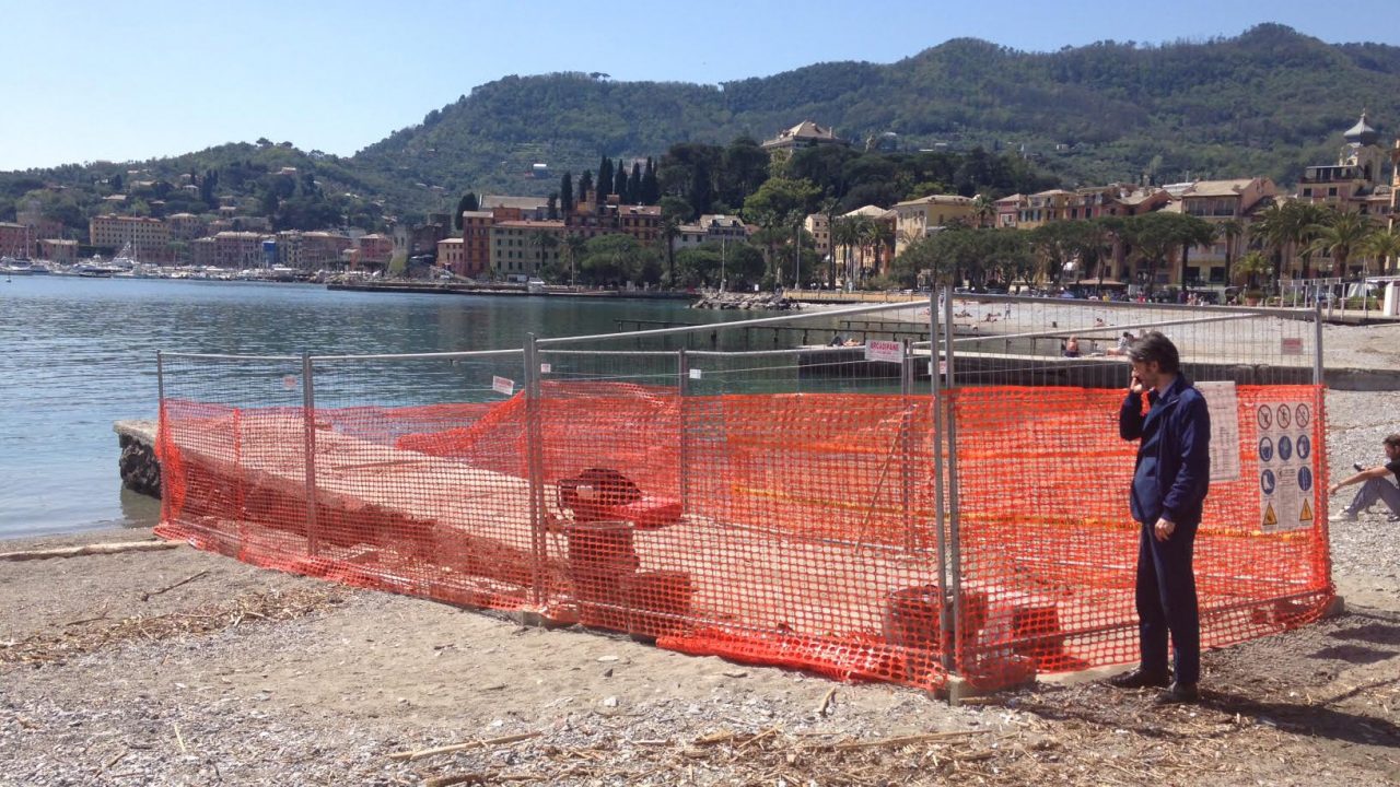 Santa Margherita, al via i lavori alla spiaggia libera e il ripristino di piazza del Sole