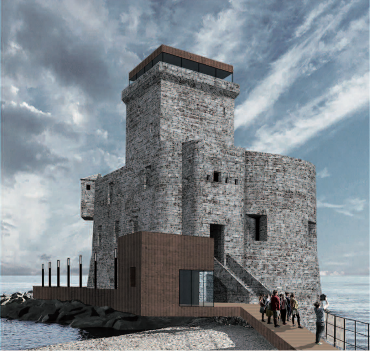 Idee giovani per il castello: dall’ascensore di cristallo ai nuovi volumi espositivi