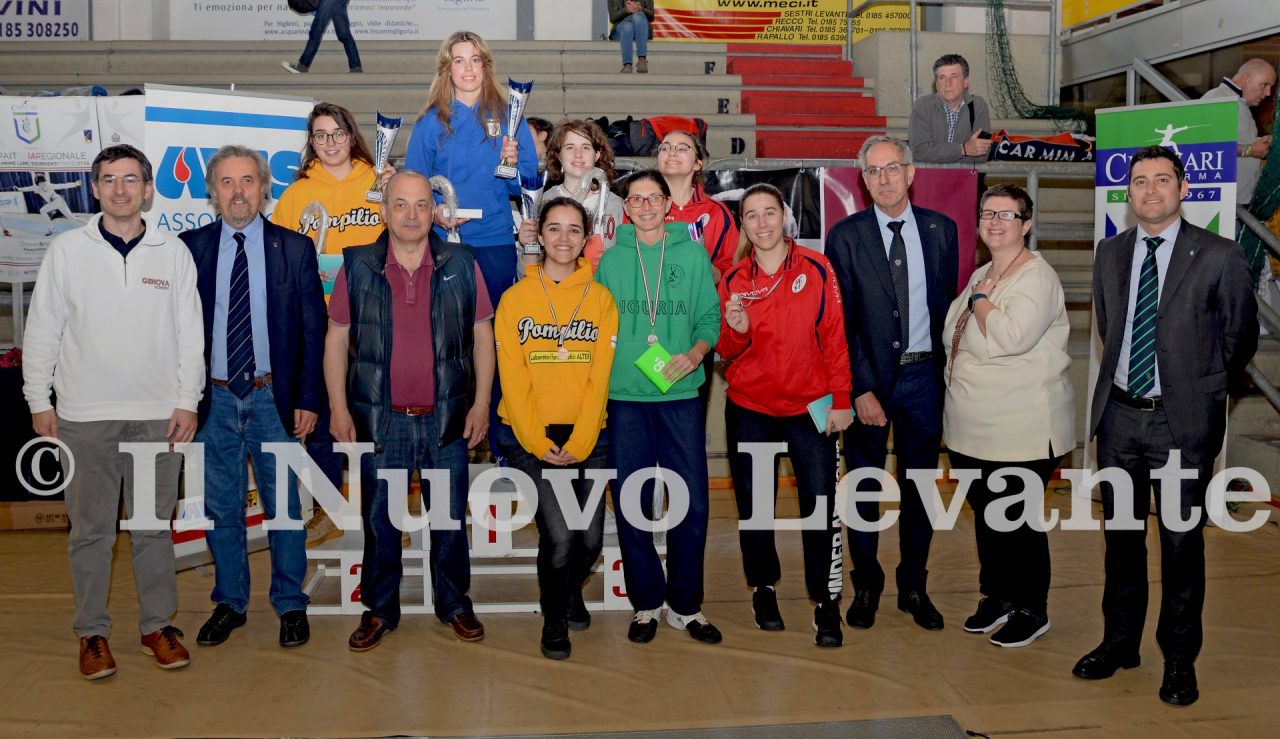 Giulia Navazzotti della Chiavari Scherma vince la prova Coppa Italia Regionale assoluta
