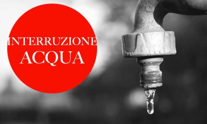 A Rapallo interruzione fornitura idrica per intervento di manutenzione