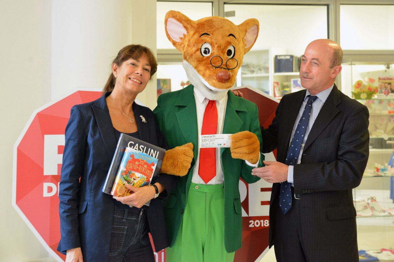 Geronimo Stilton visita i bambini ricoverati  all’Ospedale Gaslini