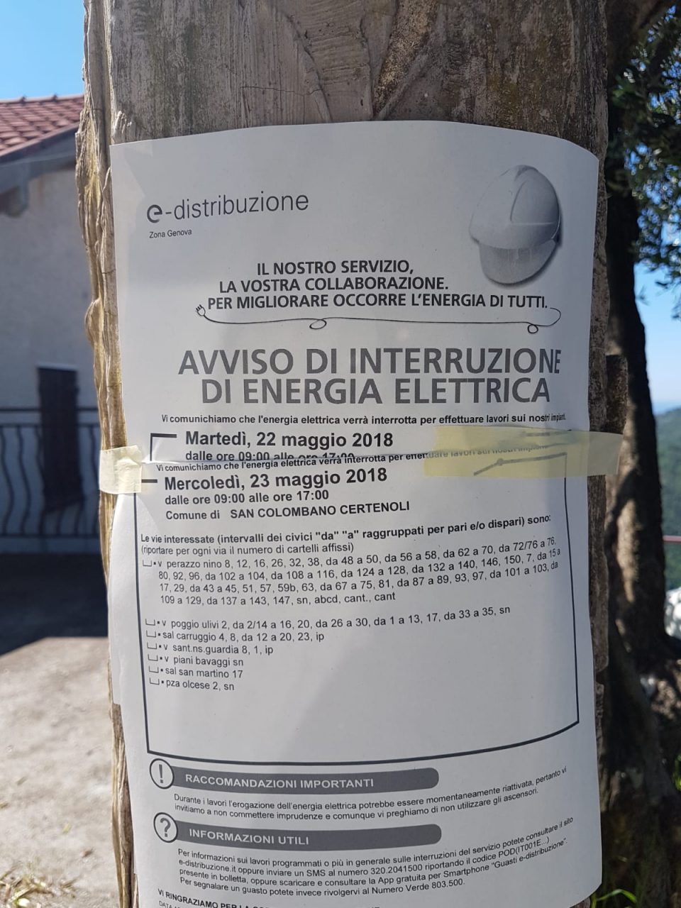 Il generatore di energia elettrica produce troppo rumore, arriva l’interrogazione