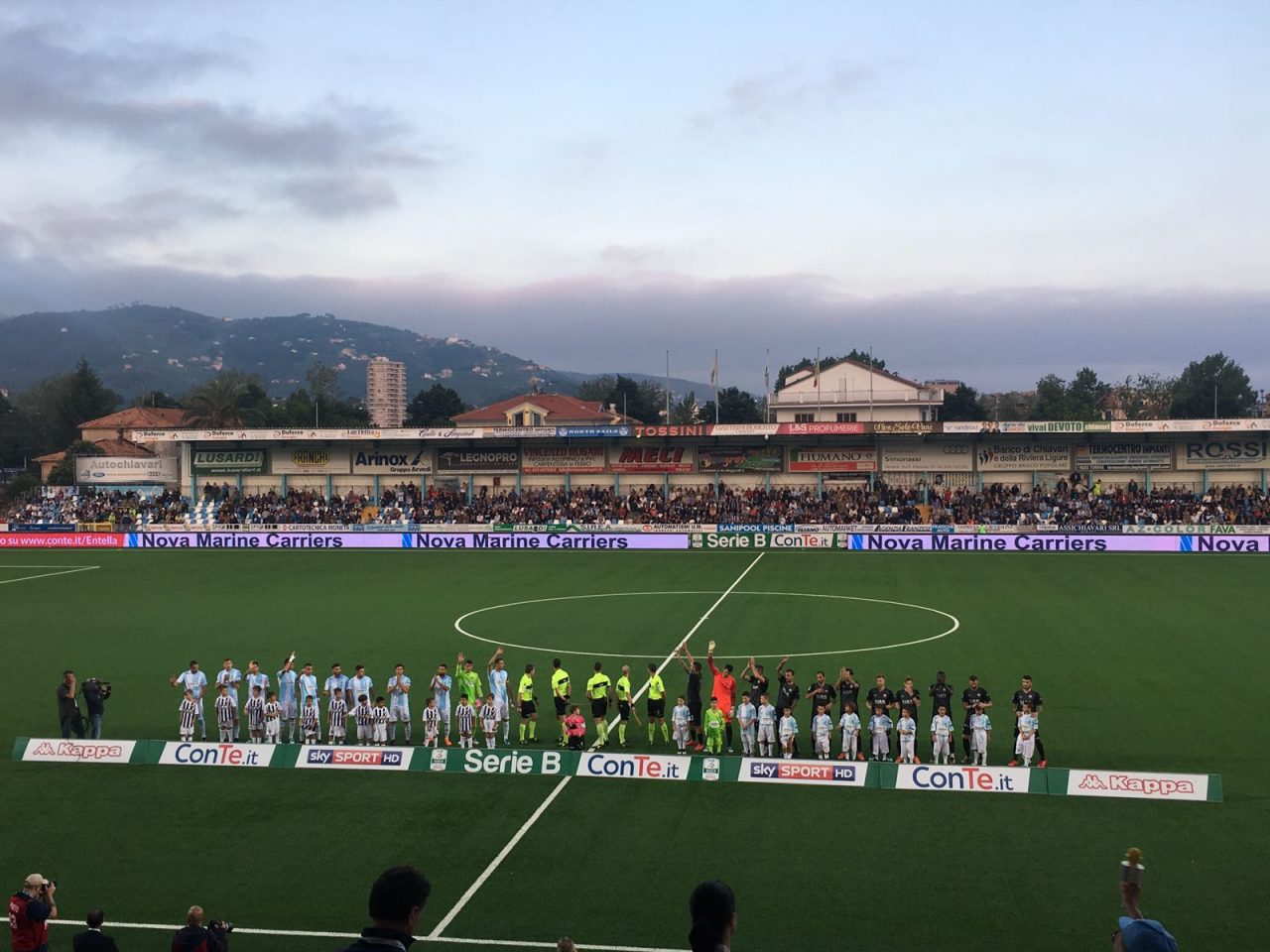 Entella – Ascoli finisce zero a zero