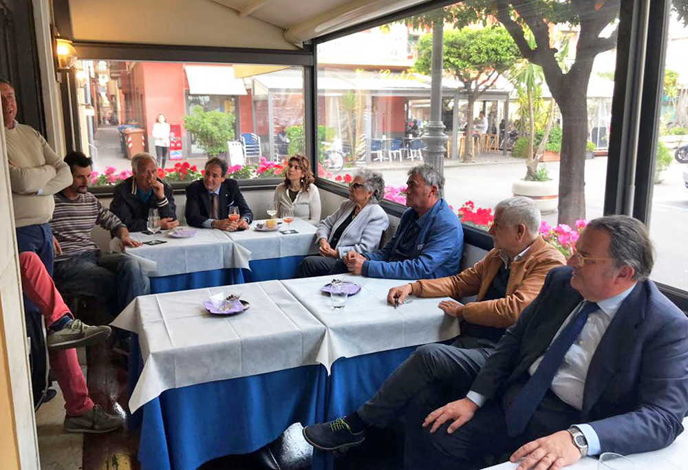 Lavagna, l’incontro dei cittadini con Bagnasco, Cassinelli e Muzio.