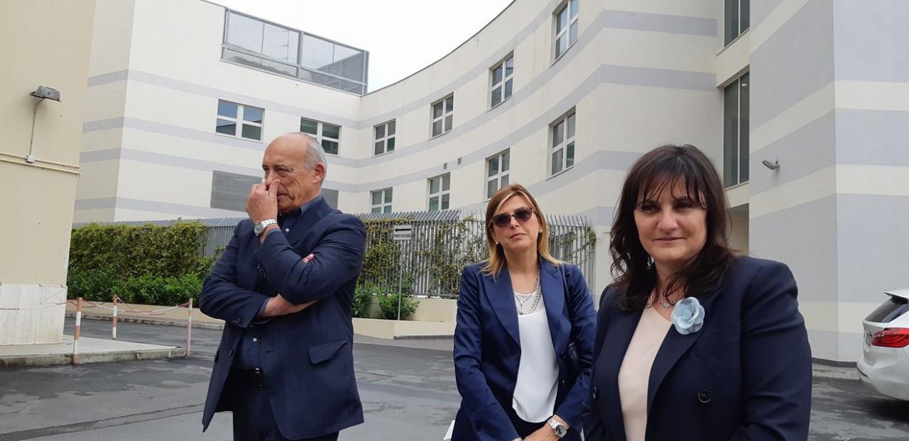 Lavagna, sopralluogo dell’assessore Sonia Viale alla palazzina Asl