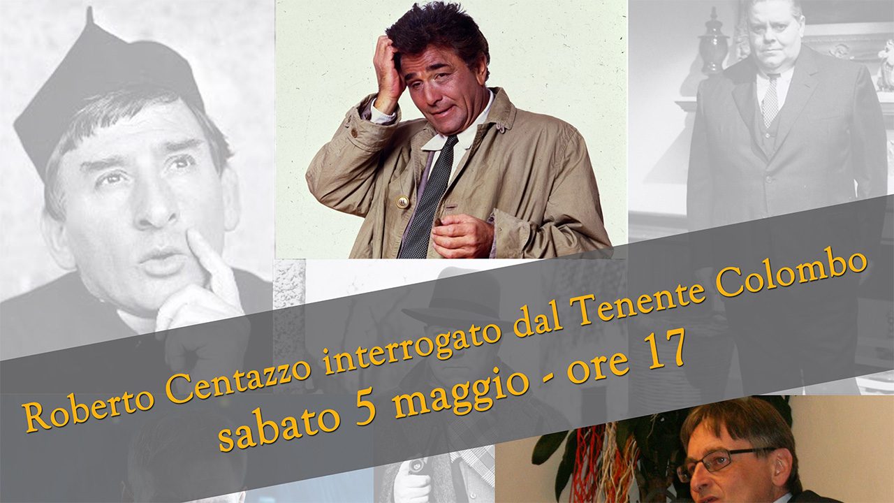 Chiavari in Giallo: il Tenente Colombo interroga Roberto Centazzo