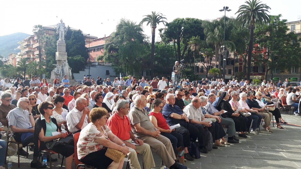 La grande assemblea diocesana a Chiavari