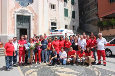 Una nuova ambulanza per la Croce Rossa