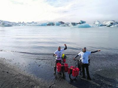 L’avventura di Carocci e Patrone in bici verso l’Islanda