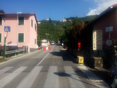 Dopo anni di attesa i lavori al guardrail di Zoagli