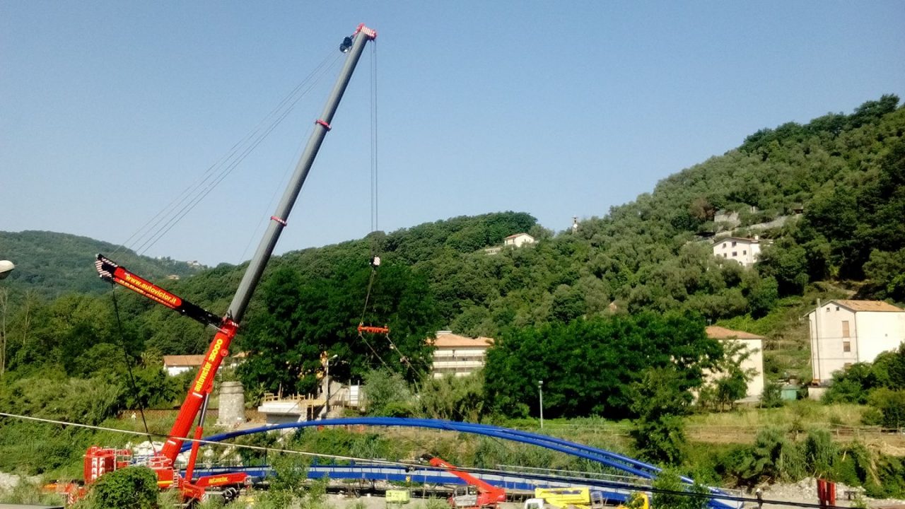La nuova passerella tra Graveglia e Rivarola è quasi pronta