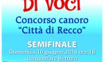 Concorso Canoro Città di Recco: il 10 giugno le semifinali