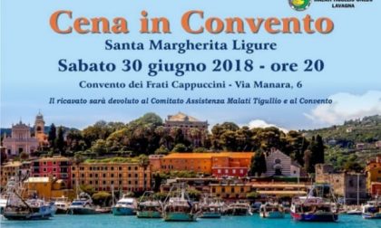 Cena al Convento per comprare un radiografo all'ospedale di Lavagna