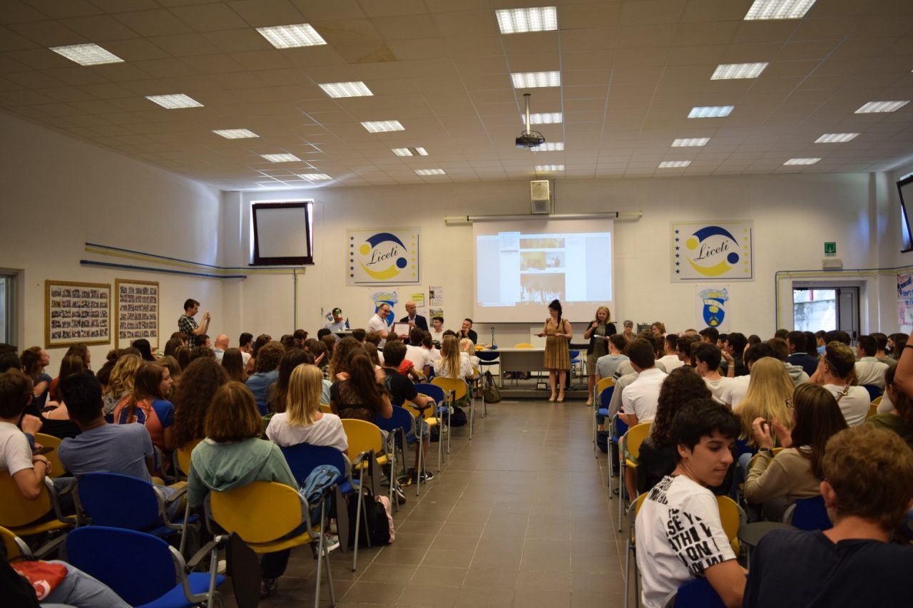 Premiazioni di fine anno al Liceti