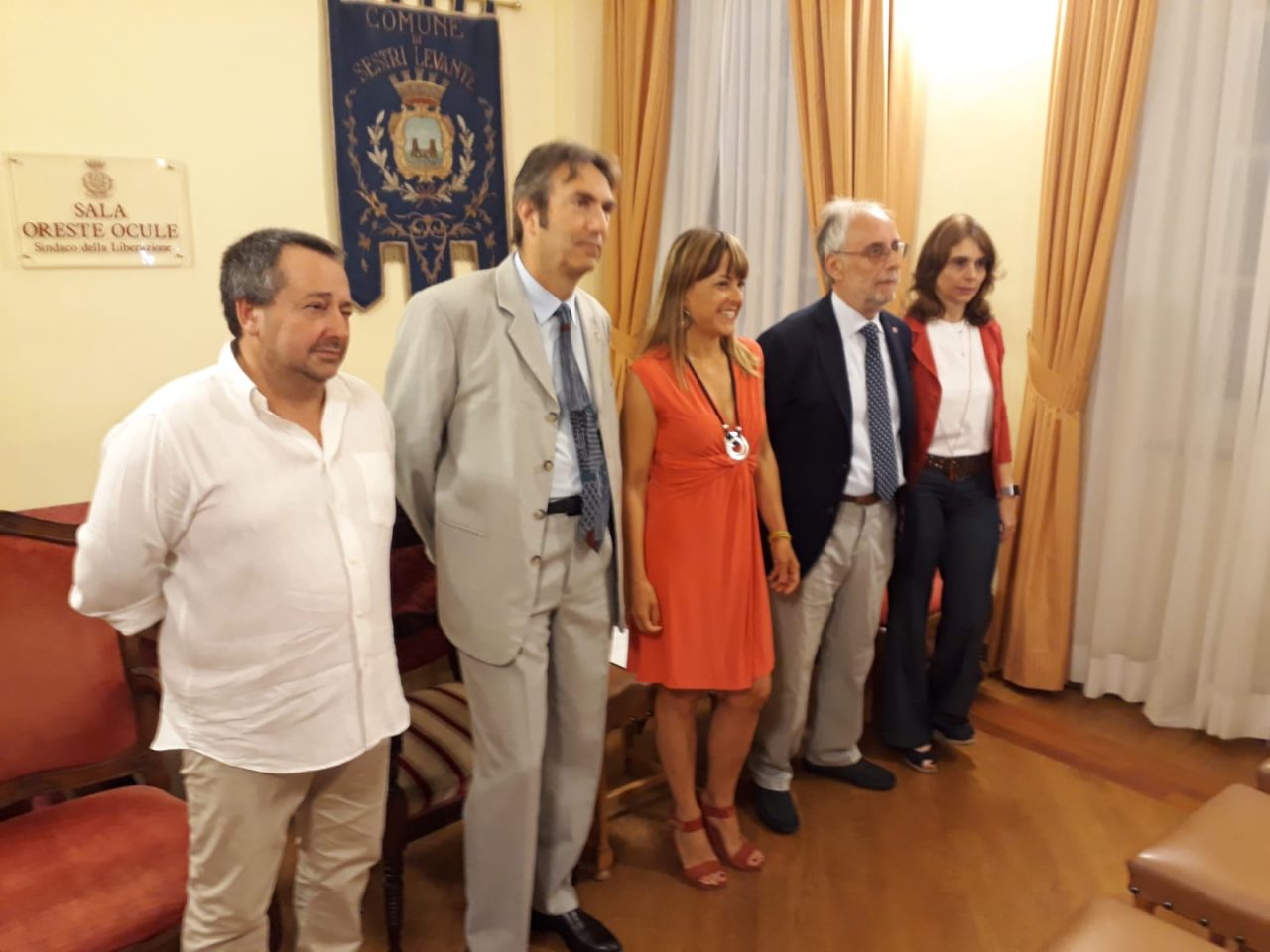 Nata la nuova Giunta Ghio, due conferme e tre novità