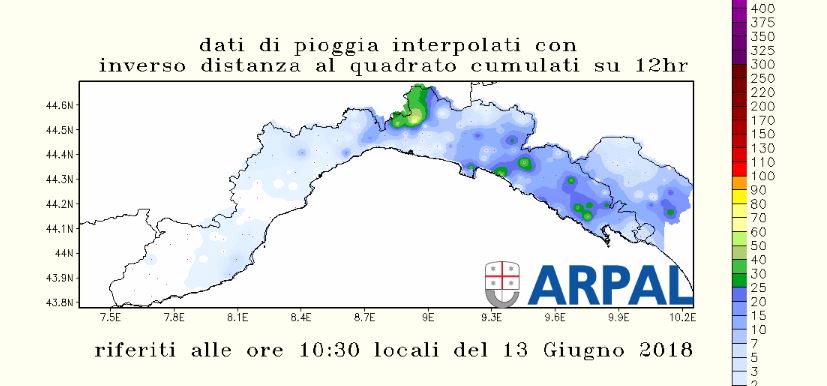 Prolungata fino alle 17 di oggi l’allerta meteo gialla