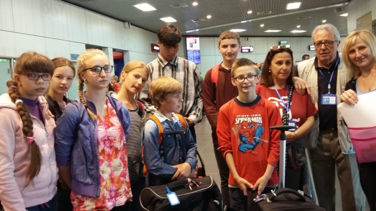 Bimbi bielorussi ospitati a Recco