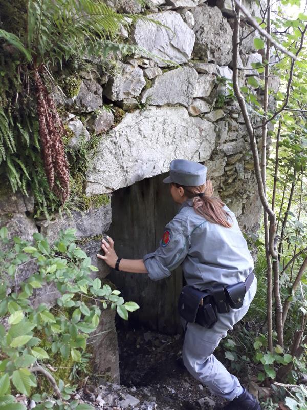 Carabinieri Forestali scoprono un immobile trasformato in trappola per animali selvatici